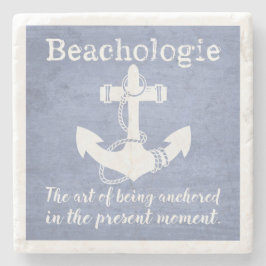 現在の石造りコースターにアンカーされたビーコン ストーンコースター