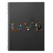 現在の言葉で生感動的きる ノートブック (正面)