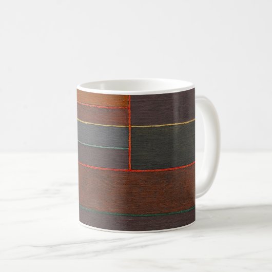 現在の6つの閾値、Paul Klee、抽象芸術 コーヒーマグカップ (正面右)