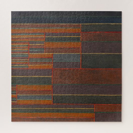 現在の6つの閾値、Paul Klee、抽象芸術 ジグソーパズル (縦)