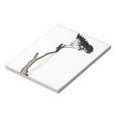 現在のChainsaw Gifの仕事でツリー外科医アルボリスト ノートパッド (回転)