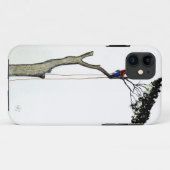 現在のChainsaw Gifの仕事でツリー外科医アルボリスト Case-Mate iPhoneケース (裏面(横))