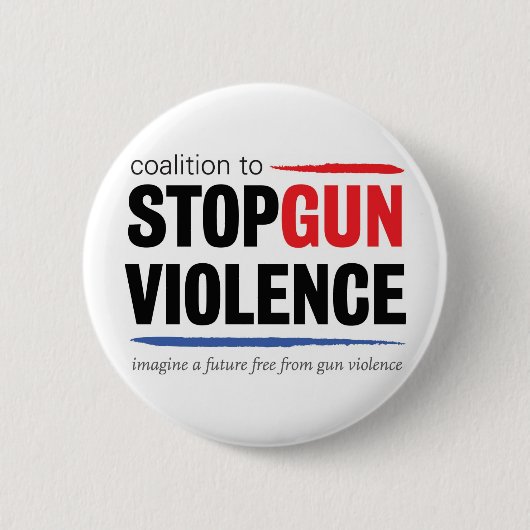 現在のCSGVのロゴ 缶バッジ (正面)