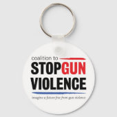 現在のCSGVロゴ キーホルダー (正面)