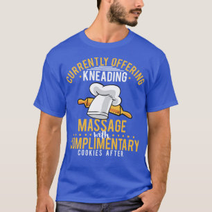 現在はマッサージを無料で提供している Tシャツ