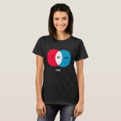 現在もしはベン図ではない Tシャツ (正面フル)