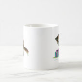 現在を持つ孤 コーヒーマグカップ (中央)