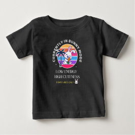 現在ウサギモード  ベビーTシャツ