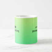 現在先送り – おもしろマグカップ コーヒーマグカップ (中央)