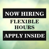 現在募集中！ ヘルプ募集 ビジネス 採用 スタッフ募集中 ウィンドウサイン (シート3)