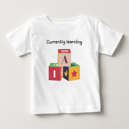 現在学習中 ベビーTシャツ (正面)