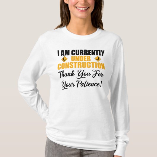 現在工事中です Tシャツ (正面)