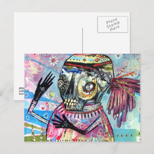 現在時制 ポストカード (正面/裏面)