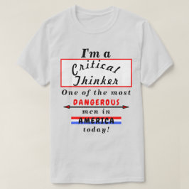 現在最も危険な重要な思想家 Tシャツ