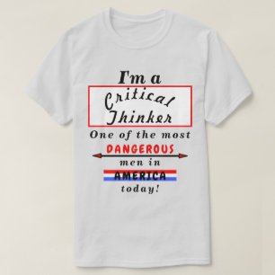 現在最も危険な重要な思想家 Tシャツ