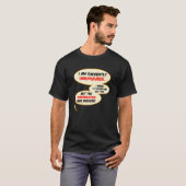現在無監督の皮肉なユーモアサルカズムネ Tシャツ (正面フル)