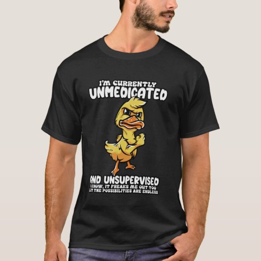 現在監修されていない皮肉な皮肉ことわざU Tシャツ (正面)