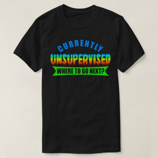 現在監視されていない次の場所 Tシャツ (デザイン正面)