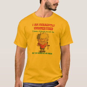 現在監視されていない Tシャツ