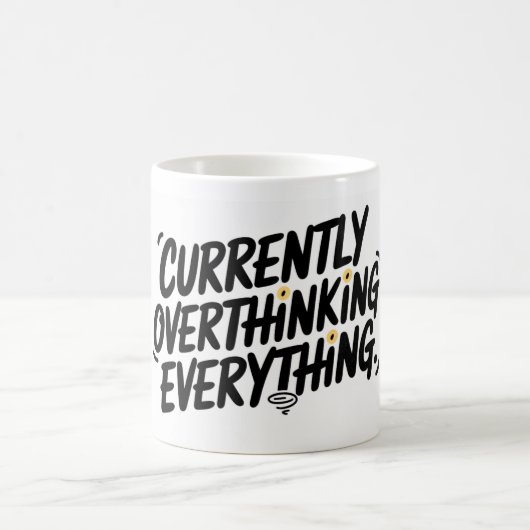 現在考え過ぎの コーヒーマグカップ (中央)
