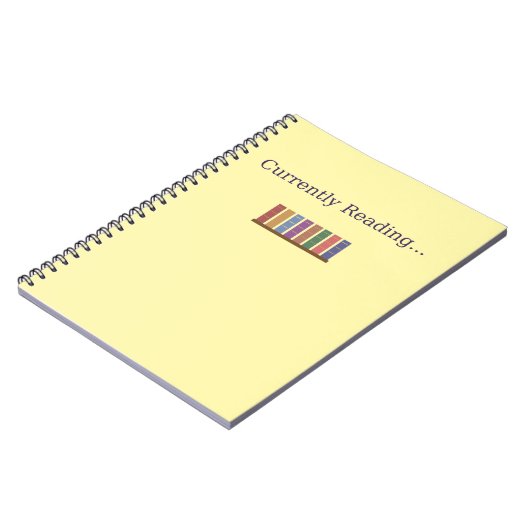 現在読の… - Book Lover Notebook表紙 ノートブック (左側)