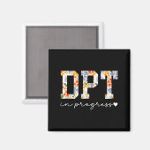 現在進行中の将来のDPT(理学療法博士) マグネット (正面/裏面)