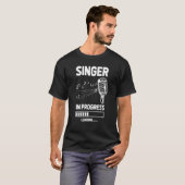 現在進行中の歌手Future Vocalist Next So Tシャツ (正面フル)
