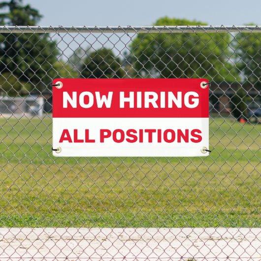 現在、すべての求職を救済採用する 横断幕 (インサイチュ)