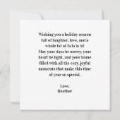 現在 ファ ラ ラ ラ で大賑わい シーズンカード (裏面)