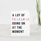 現在 ファ ラ ラ ラ で大賑わい！ シーズンカード (正面)