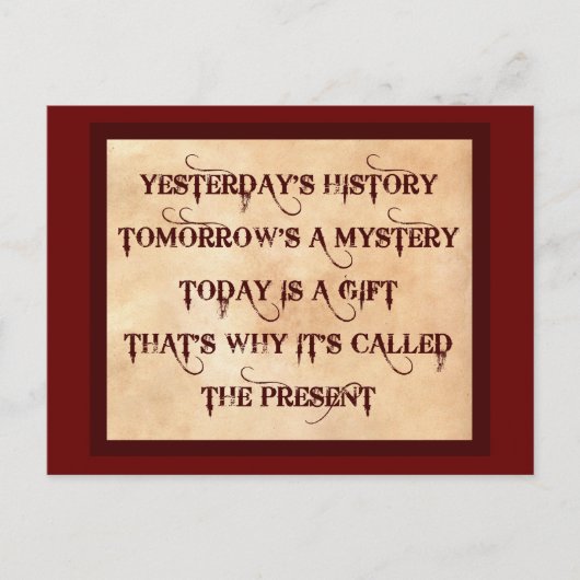 現在 ポストカード (正面)