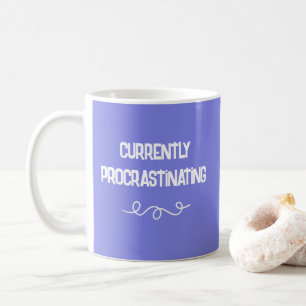 現在Periwinkle Purple Mugを先送りする コーヒーマグカップ