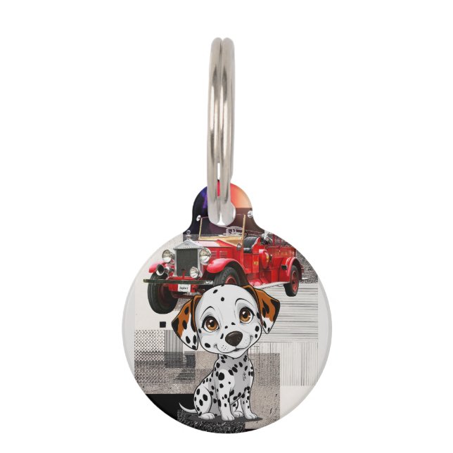 現場でのトレーニング ペット　ネームタグ (正面)