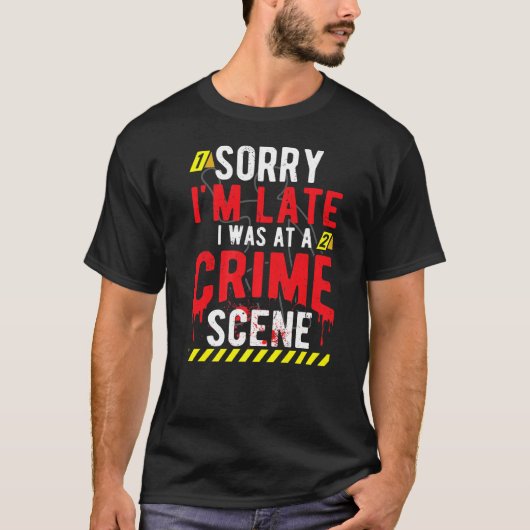 現場の実態調査員 Tシャツ (正面)