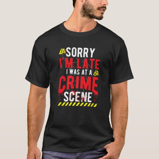 現場の実態調査員 Tシャツ (正面)