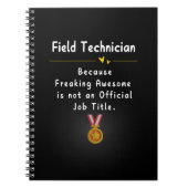 現場技術者 ノートブック (正面)