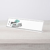 現場捜査員 デスクネームプレート (正面)