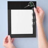 現場調査員フライヤー チラシ (手)