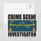 現場調査員 ポストカード (正面/裏面)