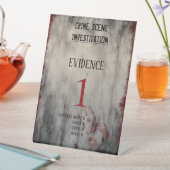 現場調査誕生日表番号 台座サイン (インサイチュ)