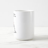 「現実から抜け出す、一度に1ページ」 コーヒーマグカップ (中央)