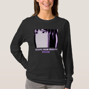 現実から脱出Vaporwave Eutique 日本の 1 Tシャツ