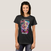 現実から逃れるVaporwave Eutique 日本の E Tシャツ (正面フル)