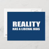 現実には偏自由主義のりがある ポストカード (正面/裏面)