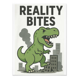 現実に噛み付く フォトプリント           