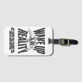 現実に目覚める ラゲッジタグ