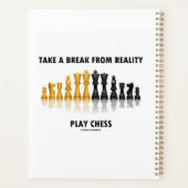 現実のチェスから離れ遊る プランナー手帳 (裏面)