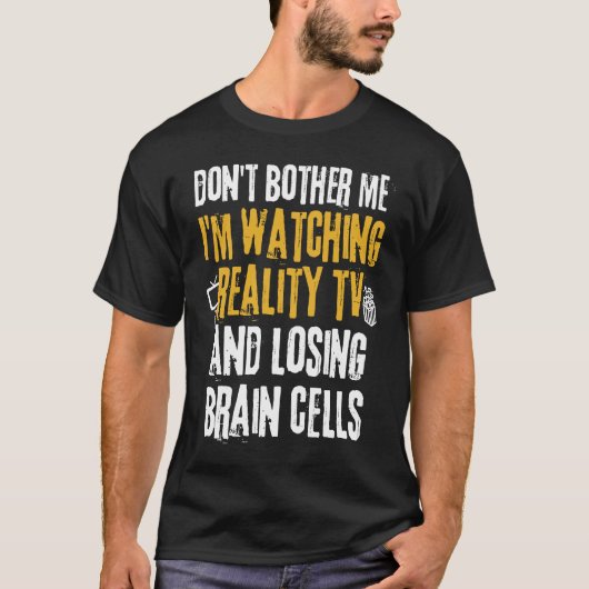 現実のテレビファンが気にしない Tシャツ (正面)