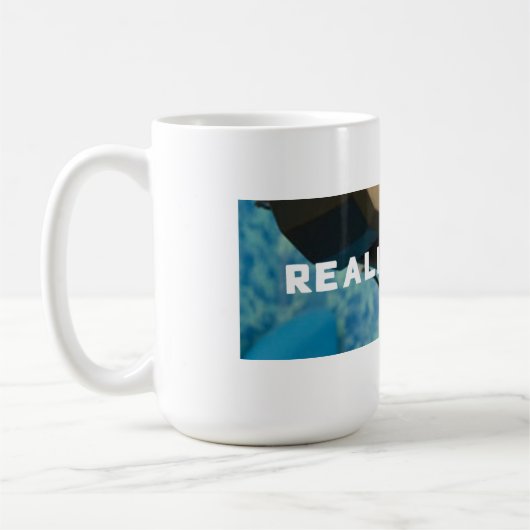 現実のバビロンの公式のマグ!! コーヒーマグカップ (左)