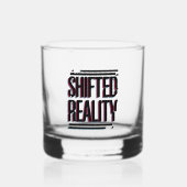 現実の変化 – タイムラインの不具合 ウイスキーグラス (正面)